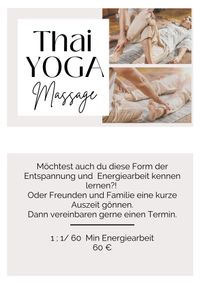 Thai Yoga Massage, Thai Yoga
